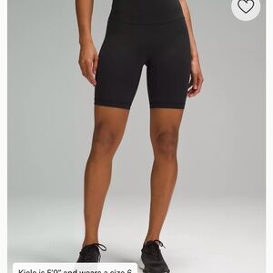 lululemon athletica Black Bike Shorts